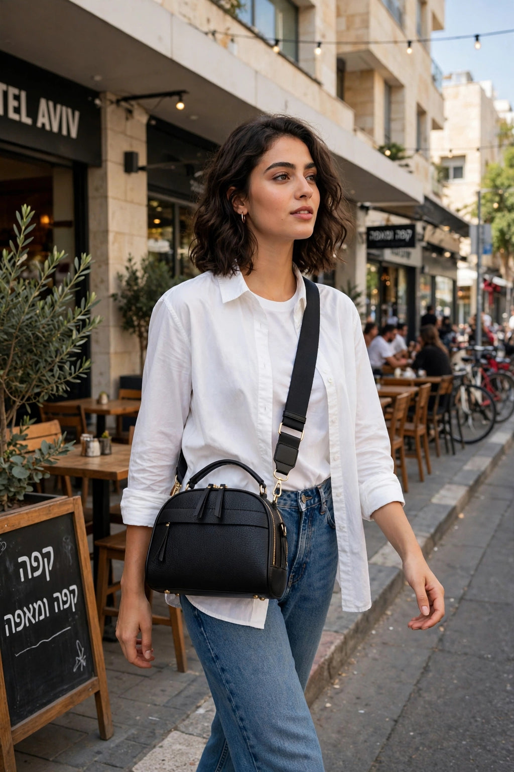DAOLAPU Milano Dome Crossbody Bag - Vintage Designer Handbag