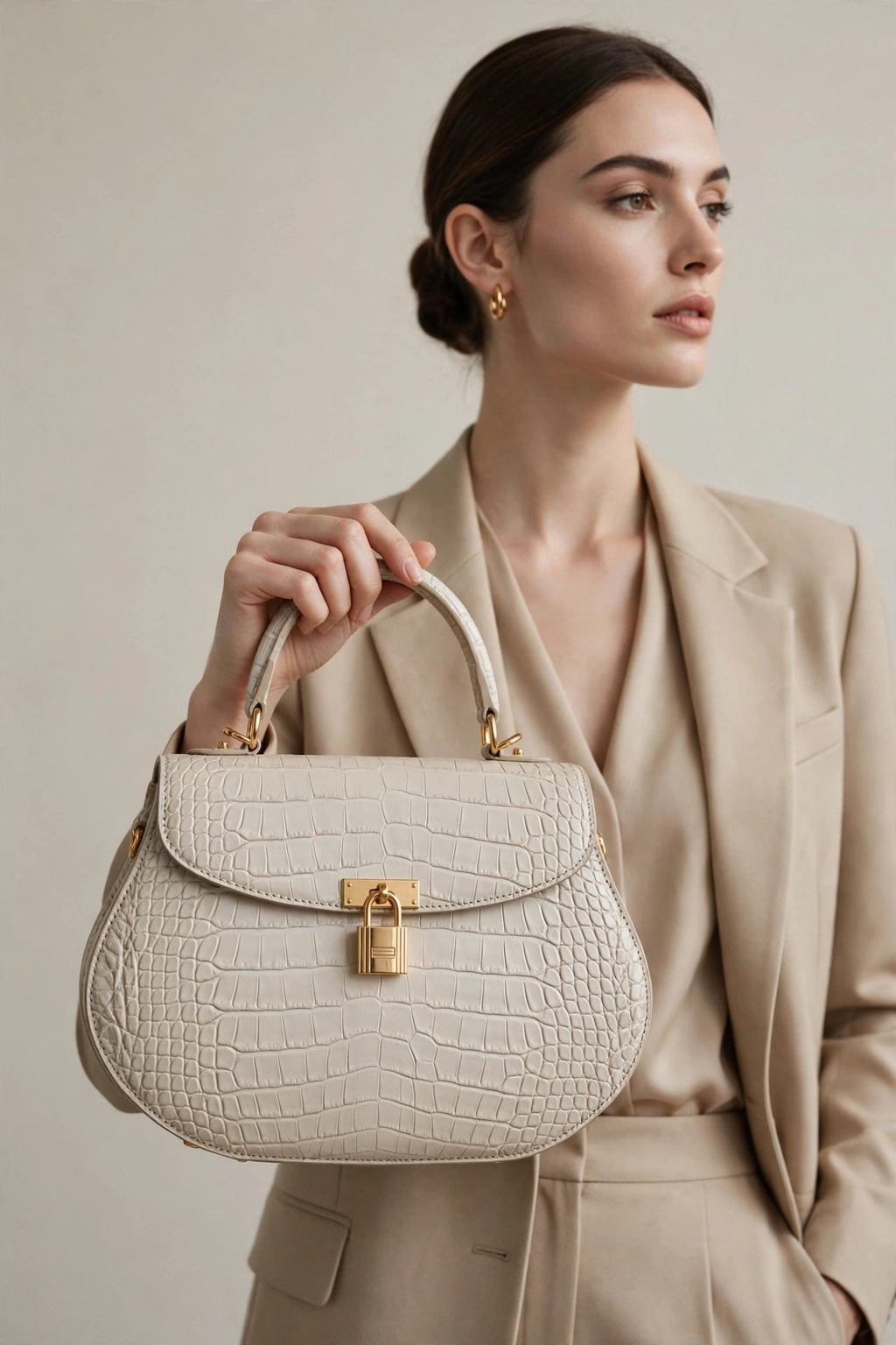 NEW PRODUCT - Croc Leather Bag